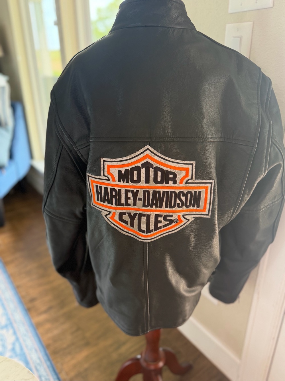 Unik Harley Davidson Leather Jacket size 44 excellent condition